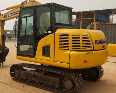 Used Komatsu Excavator PC70-8 Idle excavator tools