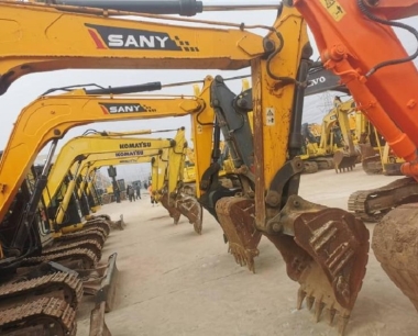 Used excavator Sany 85 Sales of new Sany excavator