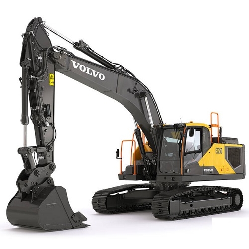 Used hydraulic excavator Volvo EC750 crawler excavator