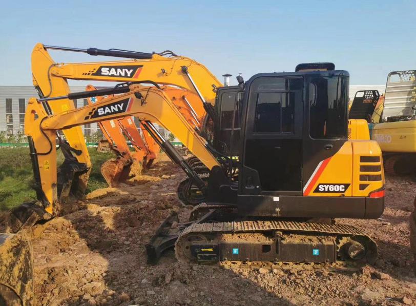 Used Sany Excavator H60 Manufacture excavator accessories