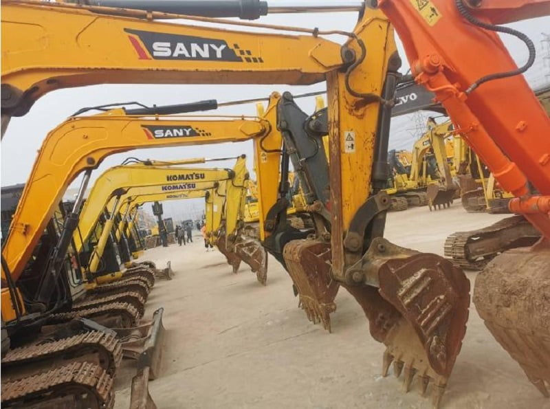 Used excavator Sany 85 Sales of new Sany excavator