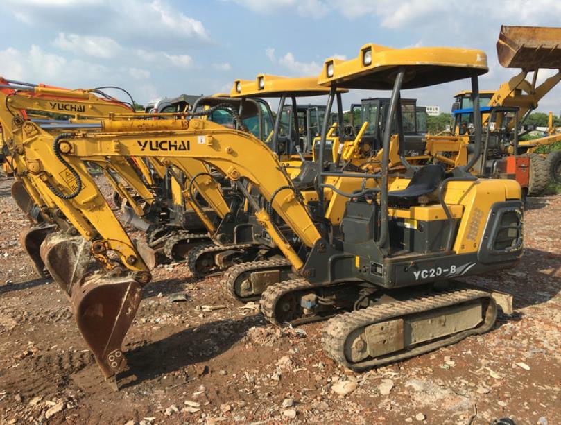 Second-hand Yuchai excavator Sales of Yuchai YC60 excavator