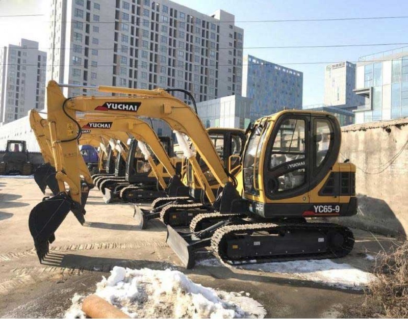 Second-hand Yuchai excavator Sales of new Yuchai YC65 excavator