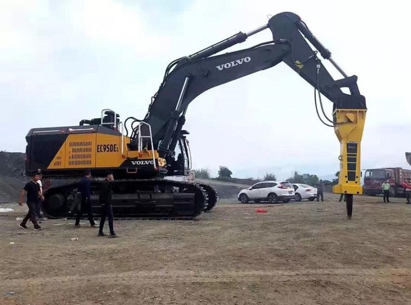 Used hydraulic excavator Volvo crawler excavator