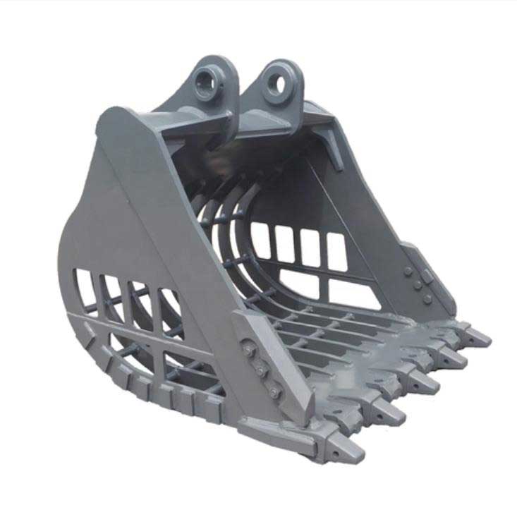 Customized high-quality excavator bucket grille frame bucket