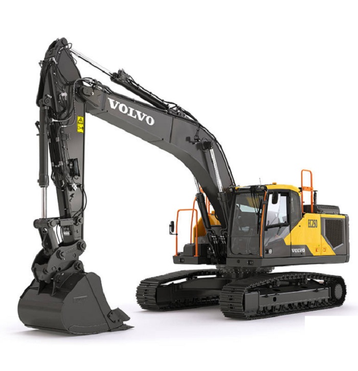 Used hydraulic excavator Volvo EC550 crawler excavator